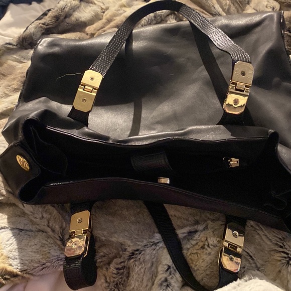 Antonio Melani large shoulder leather bag - Picture 2 of 13